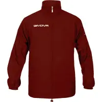 Givova Rain Basico Jas Rood 10-12 Years Jongen