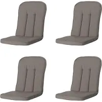 Madison tuinkussen carlo / calvia rib liver ca. 100x48 cm set van 4