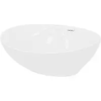 LuxeBath Wastafel keramiek wit 410 x 330 x 140 mm