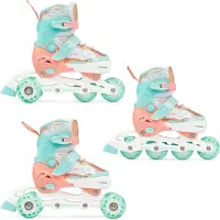 Raven Isla 3-in-1 Kinderrollers - Verstelbaar 27-30, LED Wielen