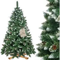 Springos Kunstkerstboom - - 180 cm - PVC - Kunstsneeuw - Klassiek