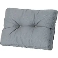 Madison Loungekussen Madison Florance Rib Grey (60 x 40 cm)