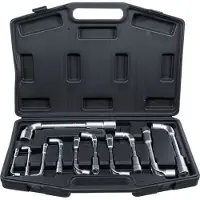 Kraftmann Spanner, Pijpensleutelset SW 6 - 22 mm 11 stuks. (10 mm, 7 mm, 19 mm, 14 mm, 6 mm, 13 mm, 8 mm, 12 mm, 22 mm, 11 mm, 17 mm)