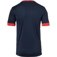 Uhlsport Offense 23 Short Sleeve T-shirt Blauw 13-14 Years Kinderen