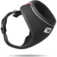 Curli Basic servies Air - Mesh, zwart, maat XL