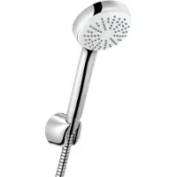 Kludi Logo badset m. handdouche 1S m. doucheslang 125cm en wandhouder chroom