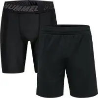 Hummel Sportbroek 'Topaz' zwart / wit