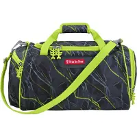 Step by step Sporttas antraciet / groen