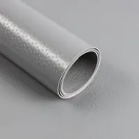 Floordirekt Rubber loper - Rubbermat - Dots - 2 mm - Grijs - 120 x 100 cm