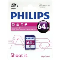Philips SDXC geheugenkaart / class 10 / UHS-I / V10 - 64GB