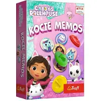 Trefl Gra podróżna Kocie memos, Koci Domek Gabi