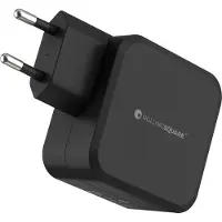 Rolling Square GaN oplader EU 65W zwart