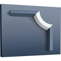 ORAC Sierelement Origineel Decor P4020A LUXXUS Hoekstuk voor Wandlijst