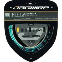 Jagwire Kabels & Jackets Kit 2x Elite Link Shift Kit Blauw