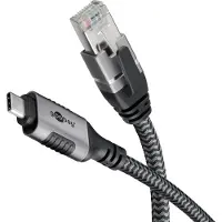 Goobay USB C naar RJ45 kabel | | 2 meter