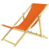 Sonstiges Lehátka oranje, set van 2, inklapbaar, van hout, met veiligheidssysteem. Inklapbare stoel, ligstoel, strandstoel, tuinligbed