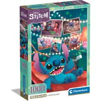 Clementoni - Puzzel - 1000 Stukjes - Disney - Stitch - Puzzel voor alle leeftijden