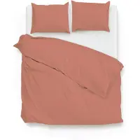 Zo! Home Satinado Canyon Rose - 100% Katoen-Satijn - 200 x 200/220 cm