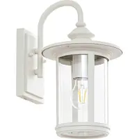 LINDBY Buitenverlichting , Zayn, dimbare, Wit, Balkon, Aluminium, Antiek