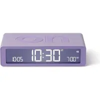 Lexon - Flip Classic - Omkeerbare Wekker - Lila - Lichtpaars