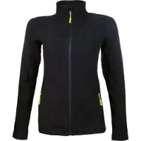 HKM Fleecejacket Anna - maat XL - black