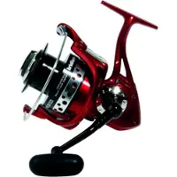 Iridium Beachcaster Pro 3 Surfcasting Reel Rood,Zwart 6500