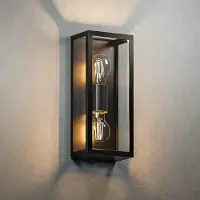 HOFTRONIC™ Alma smart LED wandlamp - 1800K-3000K Warm wit - Wifi & Bluetooth - 2x A60 lichtbron - 14 Watt - 1612 lumen - Up & Down light - Muurlamp - Muurverlich