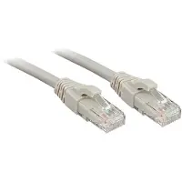 Lindy 45402 UTP Cat6-kabel, grijs, 1,00 meter, LSOH, inclusief testrapport