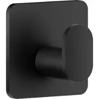 Smedbo Beslagboden Cube Handdoekhouder - 3x3x2cm - zelfklevend - RVS Mat Zwart BB4455