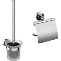 Ideal standard – IOM Accessoireset, Closetrolhouder en Closetborstelgarnituur, Chroom
