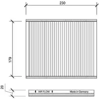 Diederichs DCI1090 Interieurfilter