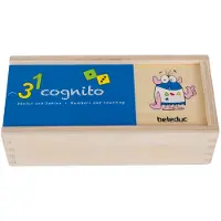 Beleduc Cognito Numbers Puzzle Transparant Kinderen