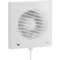 Mexen DXS 100 badkamer ventilator, trekkoordschakelaar, wit - W9603-100K-00