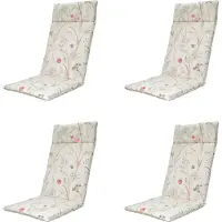 Madison tuinstoelkussen hoge rug donna natural canvas eco+ ca. 120x50 cm -