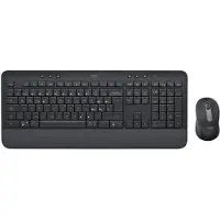 Logitech Signature MK650 Combo voor zakelijk gebruik - Toetsenbord- en muisset - draadloos - Bluetooth LE - QWERTY - Tsjechisch/Slowaaks - Grafiet
