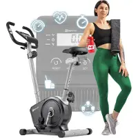 Hop-Sport HS-2050H Sonic – Hometrainer – 7 kg Vliegwiel – 8 Weerstandsniveaus – Hartslagsensoren