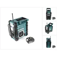 Makita DMR 112 F1 accu bouwradio 7,2 - 18V Bluetooth DAB+ + 1x 3,0Ah accu - zonder oplader