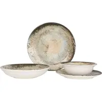 RINART serviesset (medium) - Obvara - 24 delen - voor 6 personen - porselein