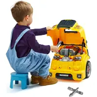 Vevor 60-delige autoreparatieset voor kinderen met verwijderbare onderdelen