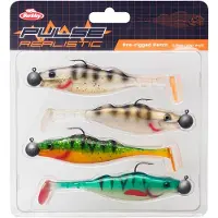 Berkley Pulse Prerigged Realistic Perch 11cm 4pcs