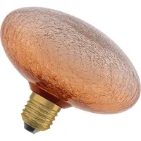 Osram DECOR LED-LAMP IN GEBROKEN GLAS in platte vorm, LED-lamp, mat, 3,5 W, 300 lm, 2700 K, CRI 80