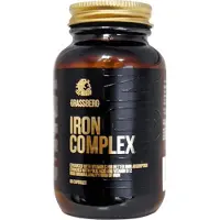 Grassberg Iron Complex (60 caps) Unflavoured - Vitaminen, mineralen & gezondheid - Mineralen