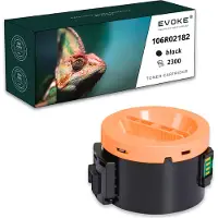 Evoke Xerox printer cartridge 106R02182 zwart , 2300 pagina's , 3010 XL , compatibel met XEROX PHASER 3010 3040 WorkCentre 3045