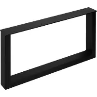 Sotech Tafelonderstel TAB Staal zwart mat Profiel 80 x 40 mm (Hoogte: 400 mm / Diepte: 800 mm)