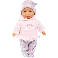Bayer Design 92802BM Baby-pop "My First Baby", zachte body, gesloten oogjes, handzaam formaat van 28 cm