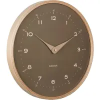 Karlsson Osado Dome Wandklok | Ø30cm | Moss groen