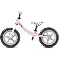 Cariboo - CLASSIC - Loopfiets voor kinderen - Verstelbaar Stuur - Verstelbaar Zadel - Licht - Roze