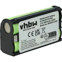 123accu Sennheiser BA2015 / BA 2015 accu (2.4 V, 1500 mAh, huismerk)
