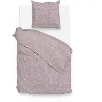 Zohome Zo Home Dekbedovertrek Katoen Lino Linnen Look - purple 240x200/220cm