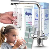 ARI Professionele keukenmengkraan Venom 1 met aansluiting voor waterfilter, 360° draaibare uitloop, keramische cartridge, chroom